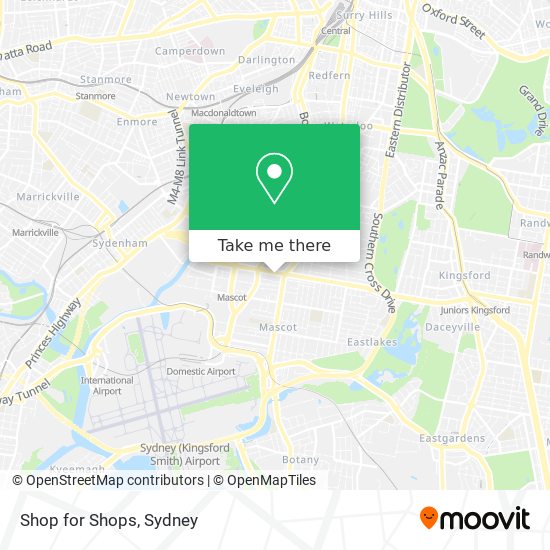 Shop for Shops map
