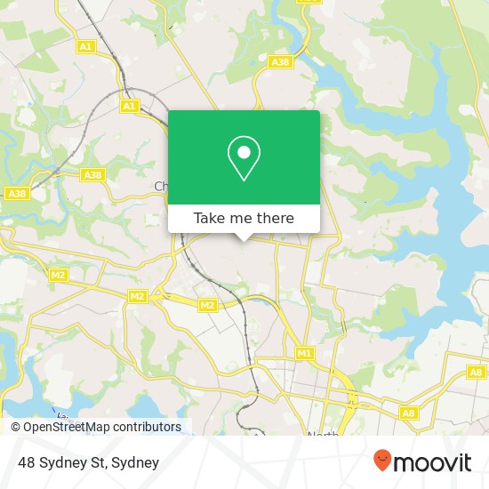 48 Sydney St map