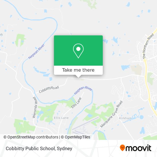 Cobbitty Public School map