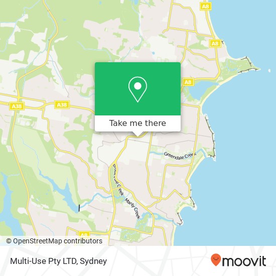 Multi-Use Pty LTD map