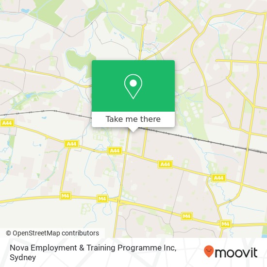 Nova Employment & Training Programme Inc map