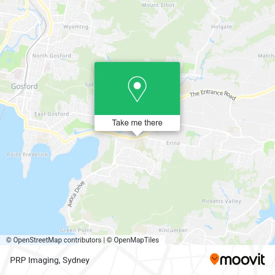 PRP Imaging map