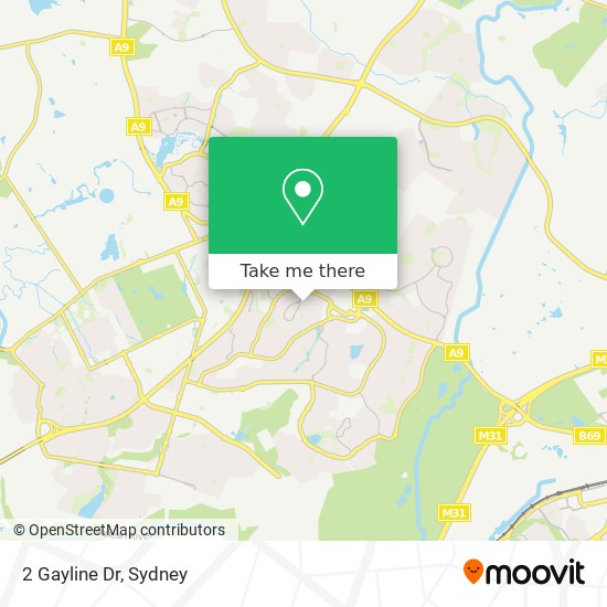 2 Gayline Dr map