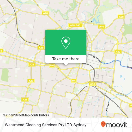 Mapa Westmead Cleaning Services Pty LTD