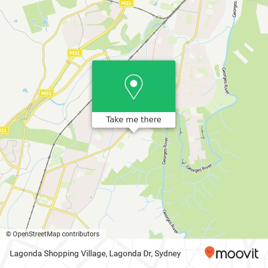 Lagonda Shopping Village, Lagonda Dr map