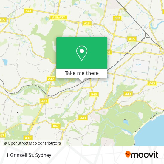 1 Grinsell St map
