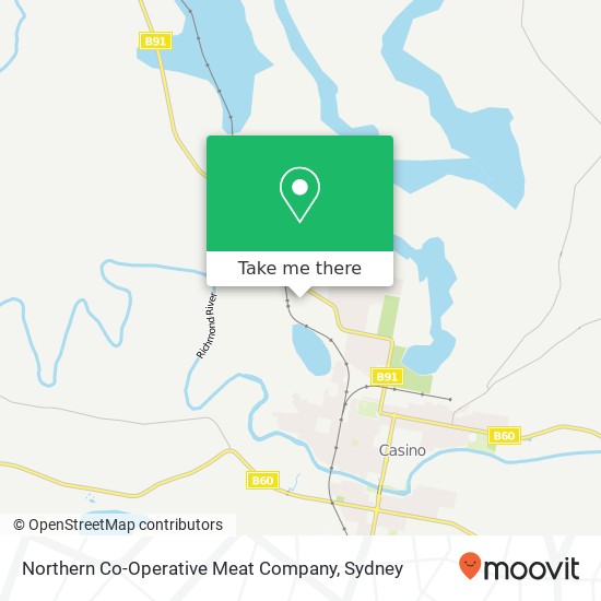 Northern Co-Operative Meat Company map