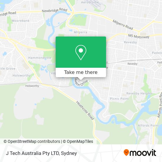 J Tech Australia Pty LTD map