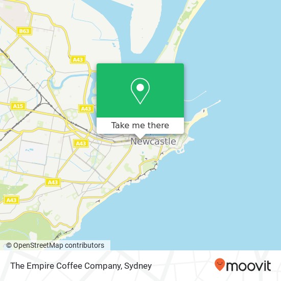 The Empire Coffee Company map