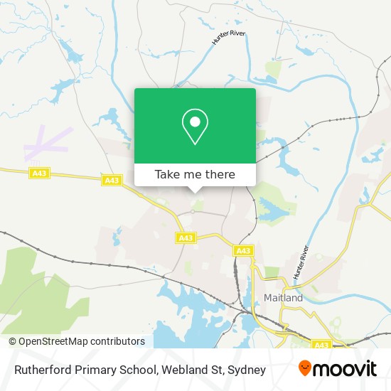 Rutherford Primary School, Webland St map