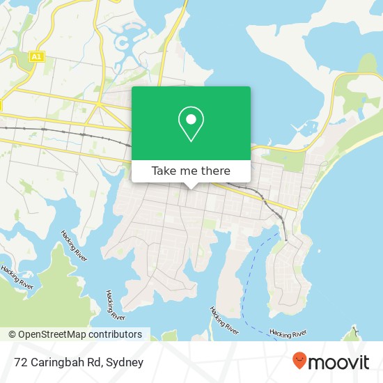 72 Caringbah Rd map