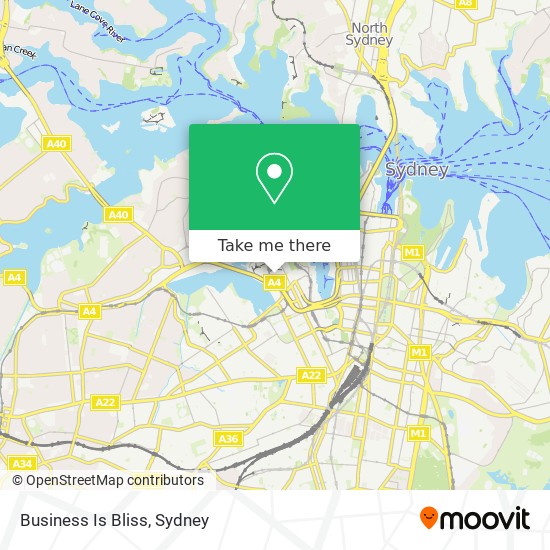 Business Is Bliss map