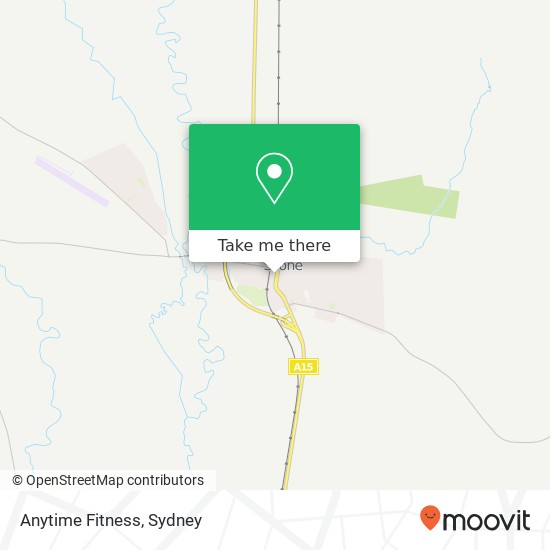 Anytime Fitness map