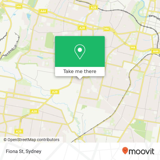 Fiona St map