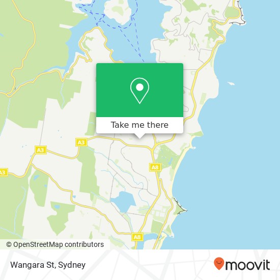 Wangara St map