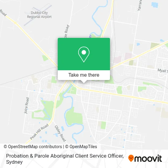 Mapa Probation & Parole Aboriginal Client Service Officer