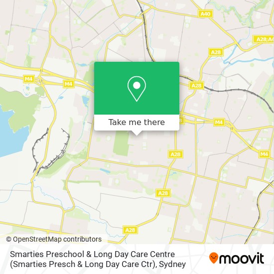 Smarties Preschool & Long Day Care Centre (Smarties Presch & Long Day Care Ctr) map