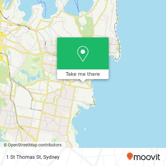 1 St Thomas St map