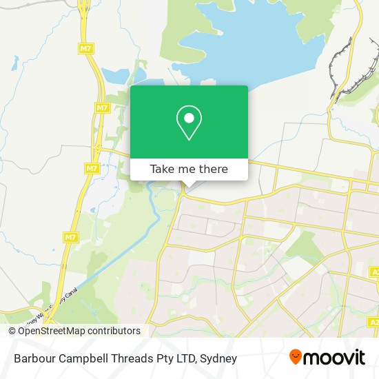 Barbour Campbell Threads Pty LTD map