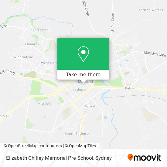 Elizabeth Chifley Memorial Pre-School map