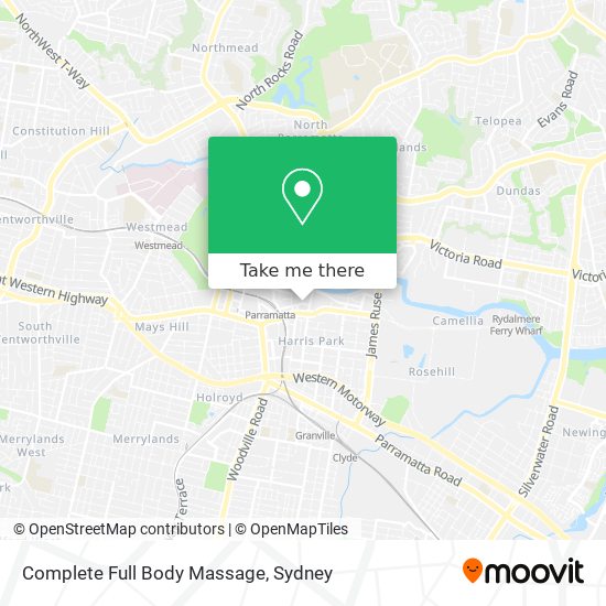 Complete Full Body Massage map