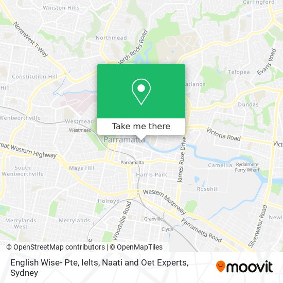English Wise- Pte, Ielts, Naati and Oet Experts map