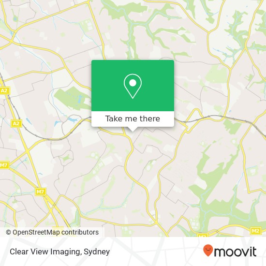 Clear View Imaging map