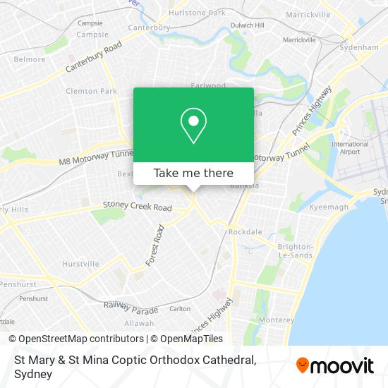 St Mary & St Mina Coptic Orthodox Cathedral map