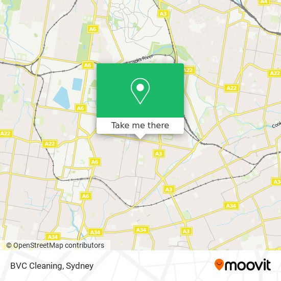 Mapa BVC Cleaning