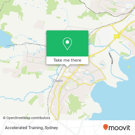 Accelerated Training map