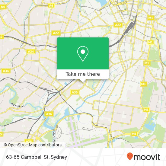 Mapa 63-65 Campbell St