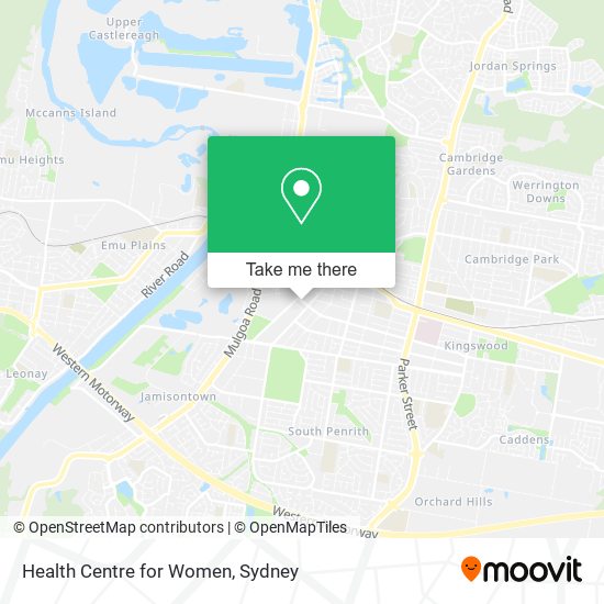 Health Centre for Women map
