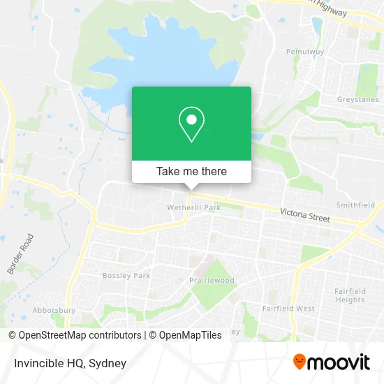 How to Get to Invincible HQ in Wetherill Park by Bus?