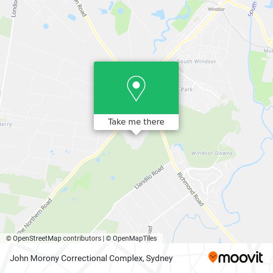 Mapa John Morony Correctional Complex