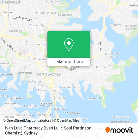 Ivan Lulic Pharmacy (Ivan Lulic Soul Pattinson Chemist) map