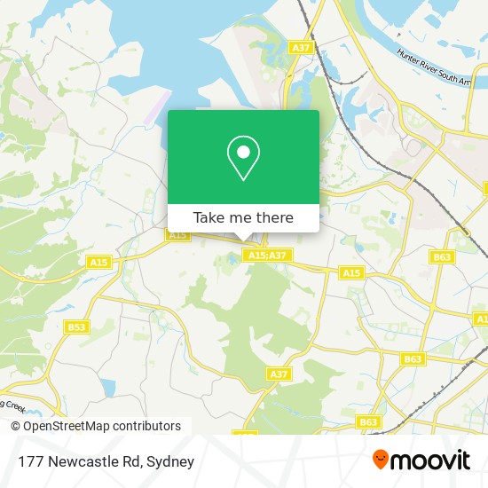177 Newcastle Rd map
