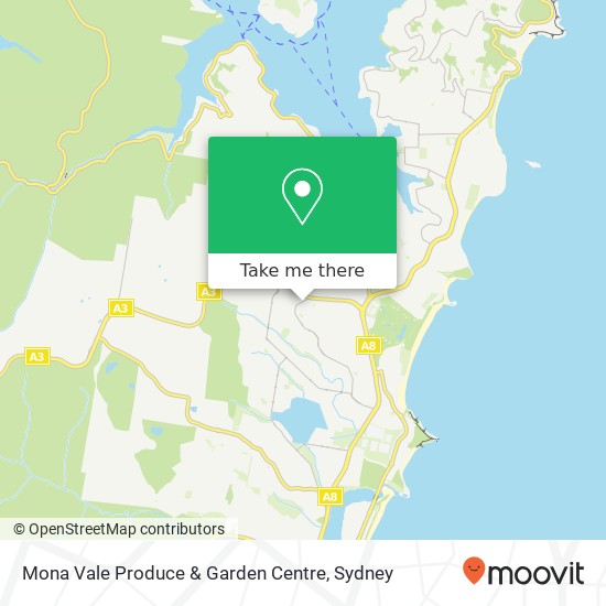 Mona Vale Produce & Garden Centre map