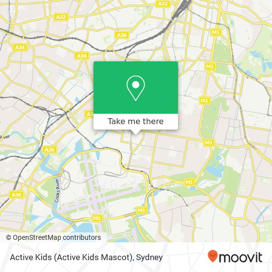 Active Kids (Active Kids Mascot) map