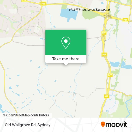 Old Wallgrove Rd map