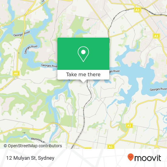 12 Mulyan St map