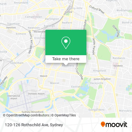 Mapa 120-126 Rothschild Ave
