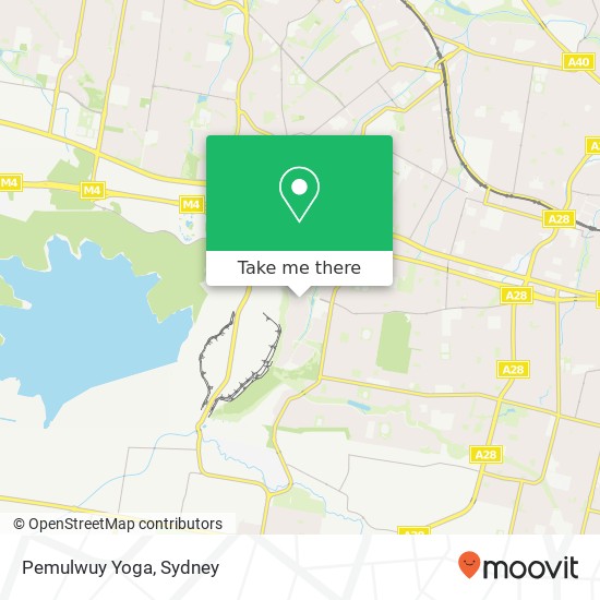 Mapa Pemulwuy Yoga