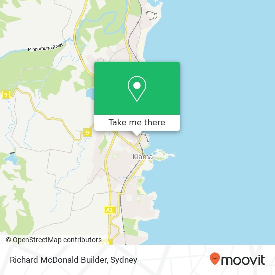 Richard McDonald Builder map