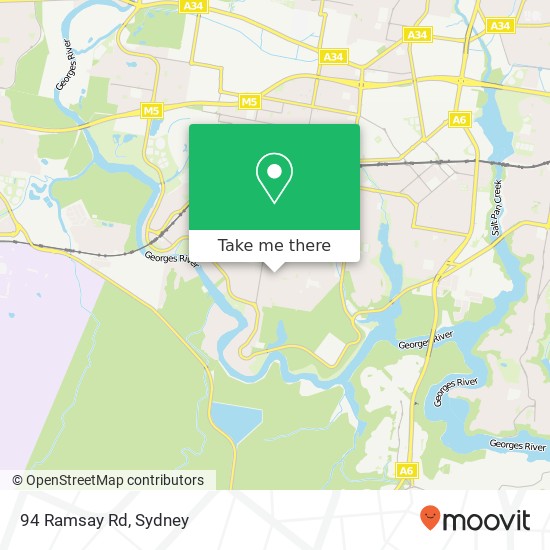 94 Ramsay Rd map