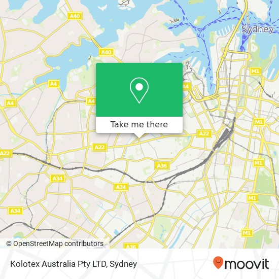 Kolotex Australia Pty LTD map