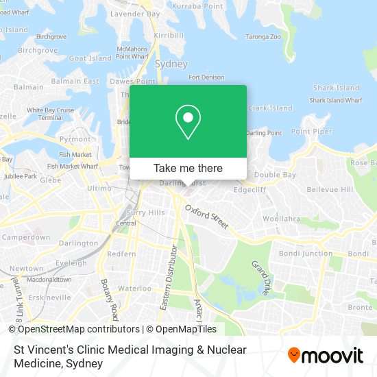 St Vincent's Clinic Medical Imaging & Nuclear Medicine map