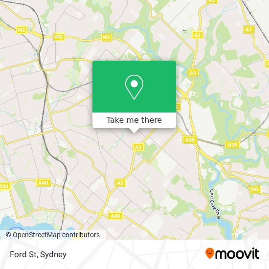 Ford St map