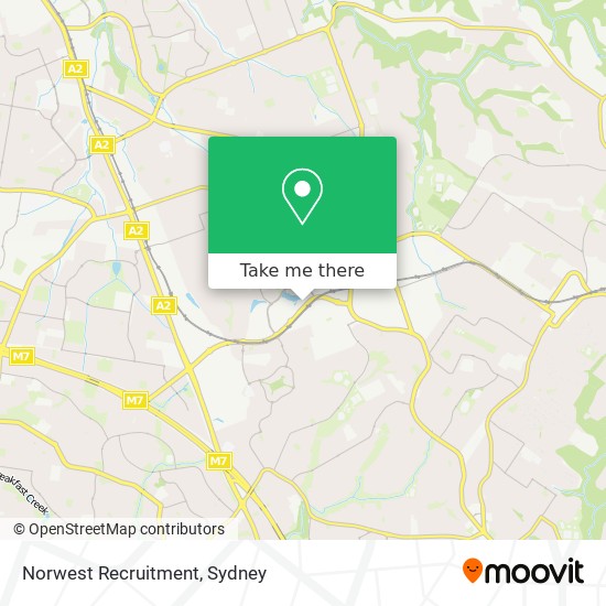 Norwest Recruitment map