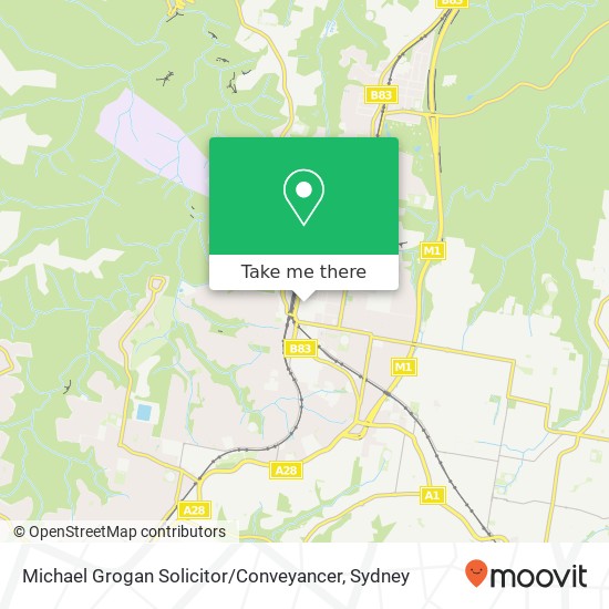 Michael Grogan Solicitor / Conveyancer map