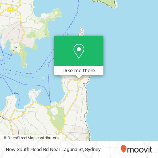 New South Head Rd Near Laguna St map